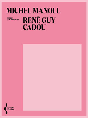cover image of René-Guy Cadou